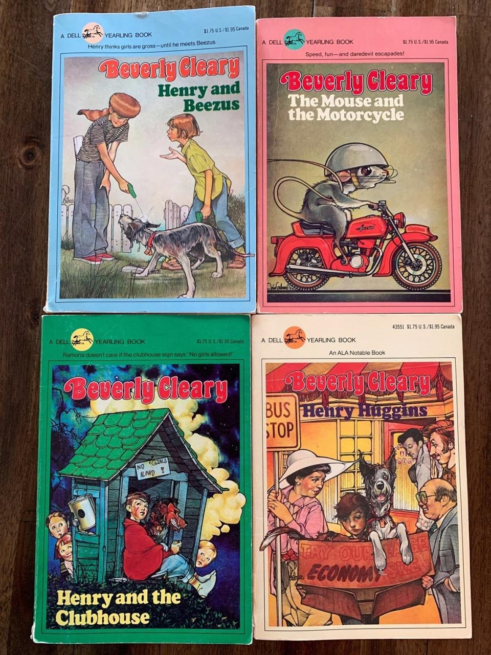 Four Beverly Clearly books