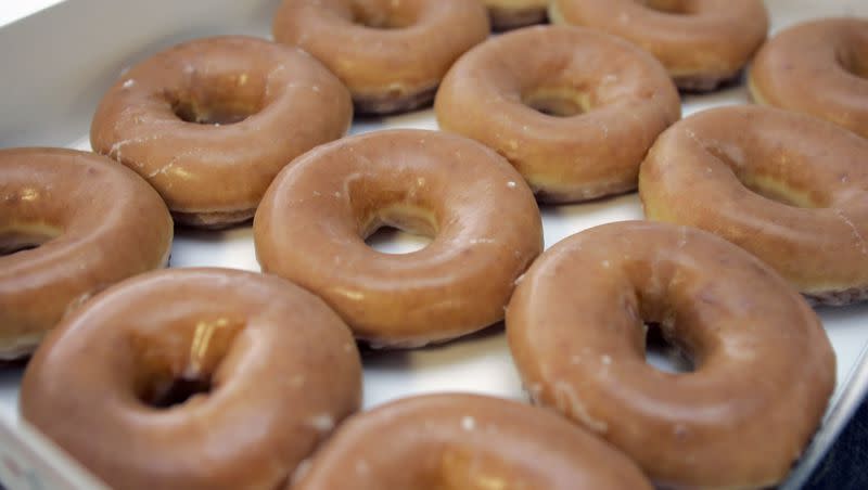 Happy World Kindness Day! Krispy Kreme is celebrating the worldwide holiday with free doughnuts.