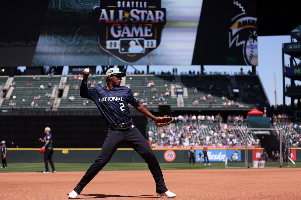 Geraldo Perdomo的好表現讓他搭上末班車，順利入選本屆明星賽。(Photo by Steph Chambers/Getty Images)