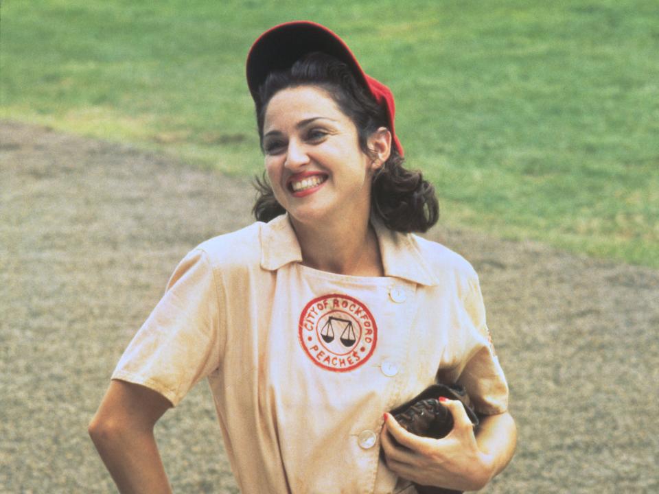 Madonna in ‘A League of Their Own' (Columbia Pictures)