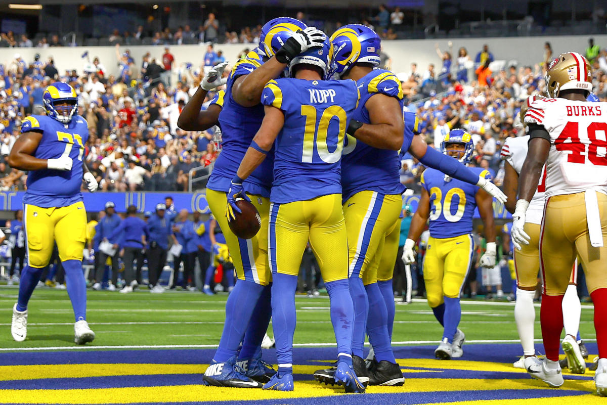 Rams will wear a new uniform combination vs. 49ers