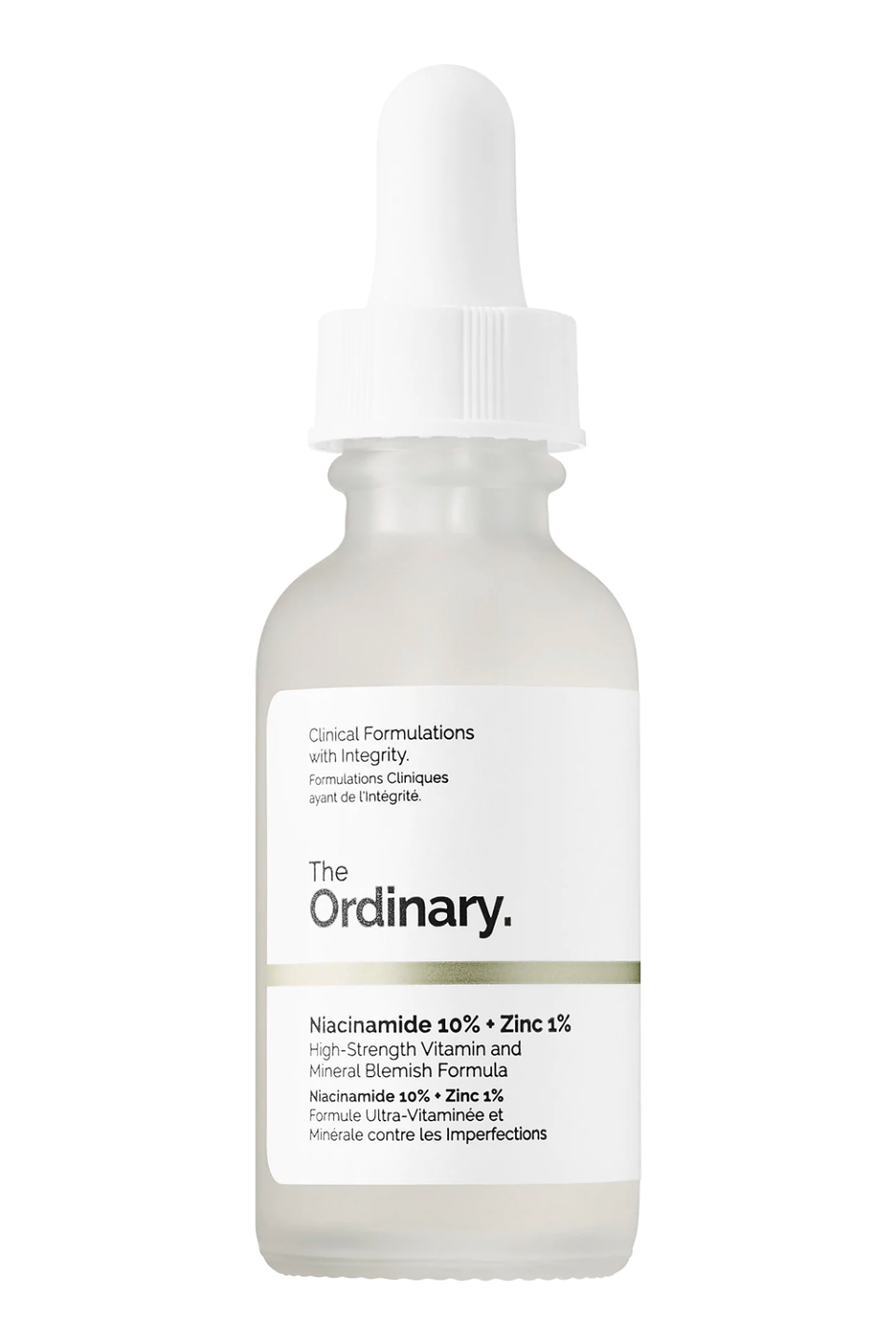 1) The Ordinary Niacinamide 10% + Zinc 1% 30 mL