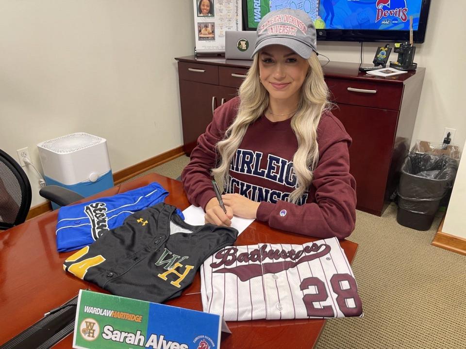 Wardlaw-Hartridge’s Sarah Alves committed to play softball at Farleigh Dickinson