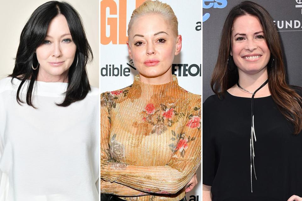 Shannen Doherty, Rose McGowan and Holly Marie Combs