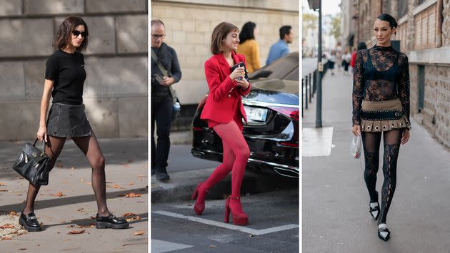 The Rules For Wearing Tights This Winter, According To Stylists