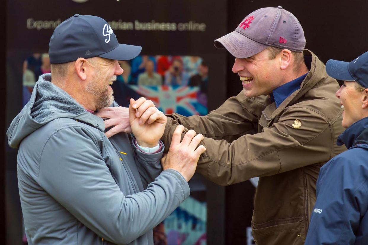 EXCLUSIVE: Mike Tindall And Prince William At Horse Trials In Norfolk