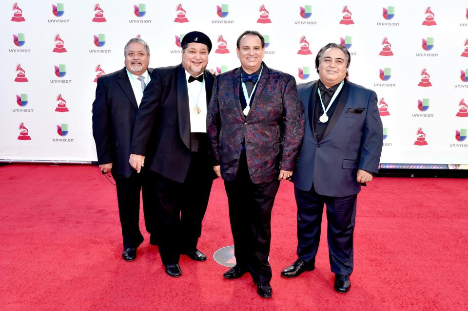 Members of Roger Velasquez and The Latin Legendz