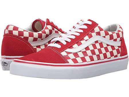 vans sneakers, checkered sneakers 