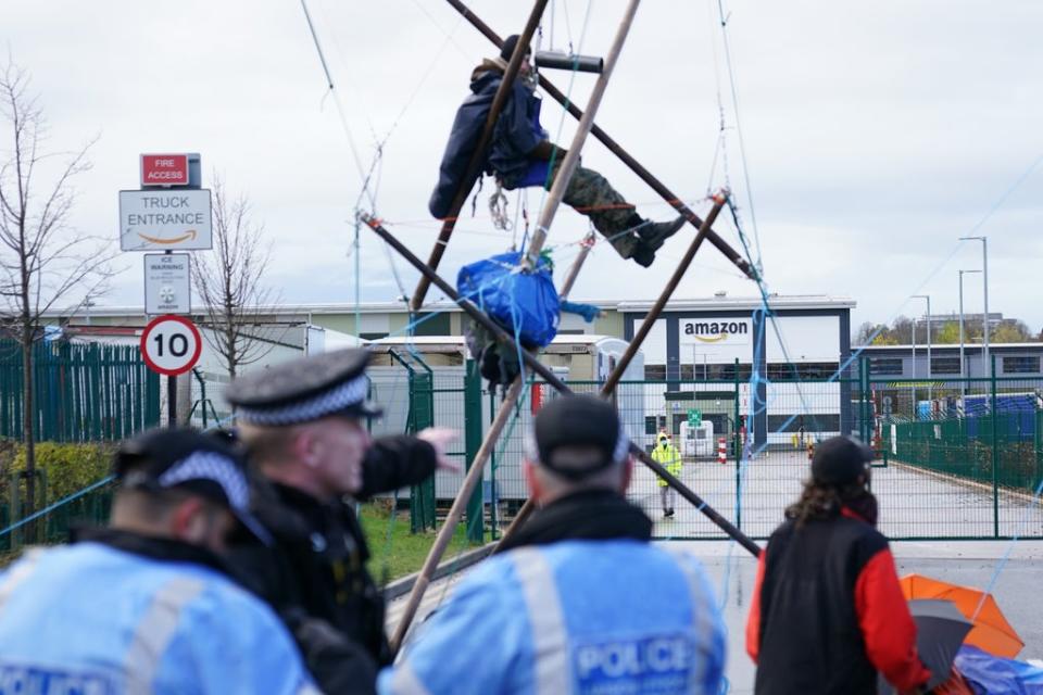 Thirteen sites across the UK have been targeted (Joe Giddens/PA) (PA Wire)