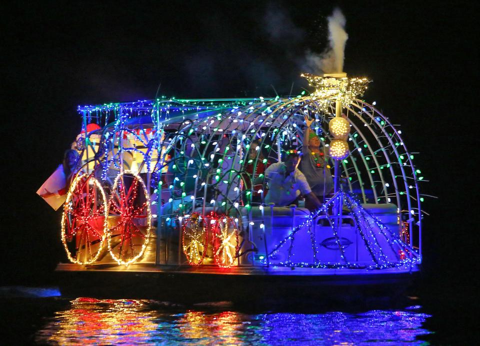 Boynton Beach's Holiday Boat Parade will be Dec. 9, with boats cruising from Ocean Avenue Bridge in Lantana south to the C-15 Canal in Delray Beach.