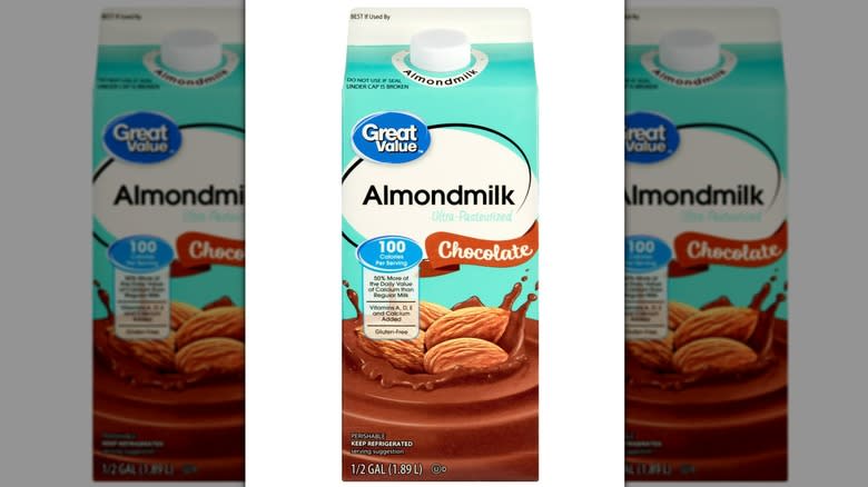 great value chocolate almondmilk