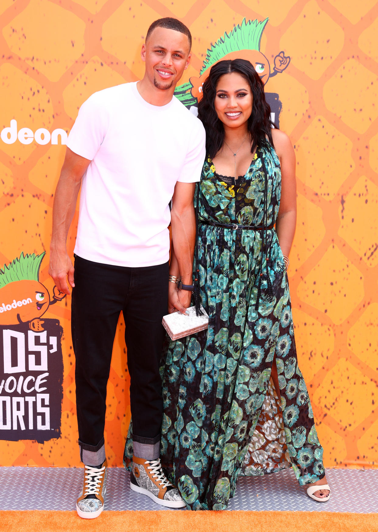 Ayesha and Stephen Curry are expecting their third child any day now. (Photo: Getty Images)