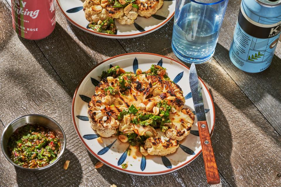 Thai-Inspired Grilled Cauliflower Steaks