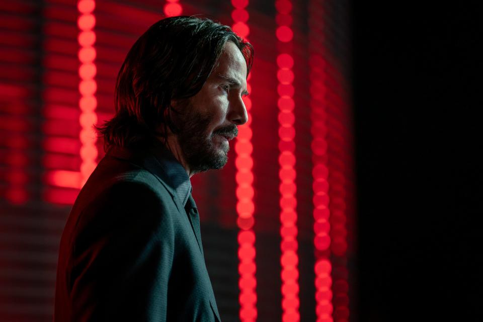 Keanu Reeves as John Wick in "John Wick: Chapter 4."