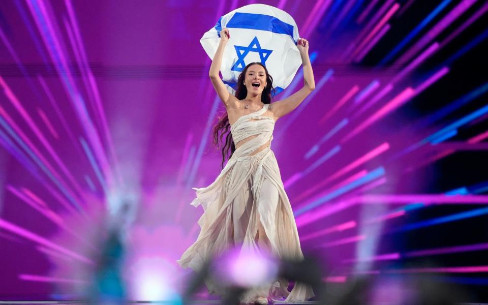Eden Golan's performance was greeted by boos