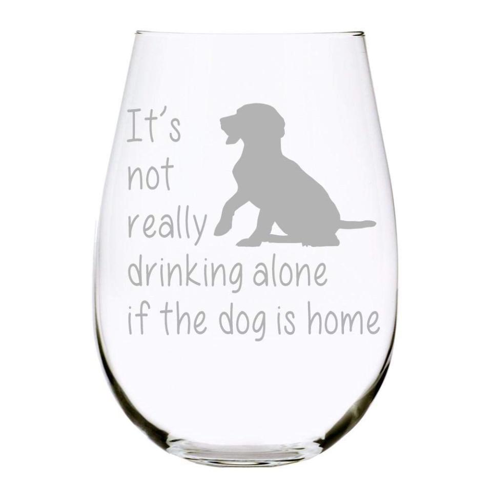 9) Stemless Wine Glass