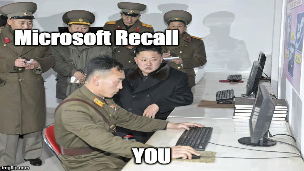 recall meme microsoft