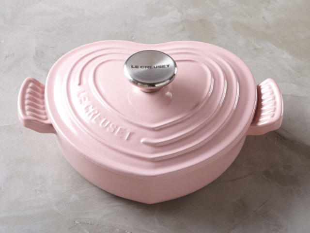 This Heart-Shaped Le Creuset Cocotte Is Perfect for Valentine's