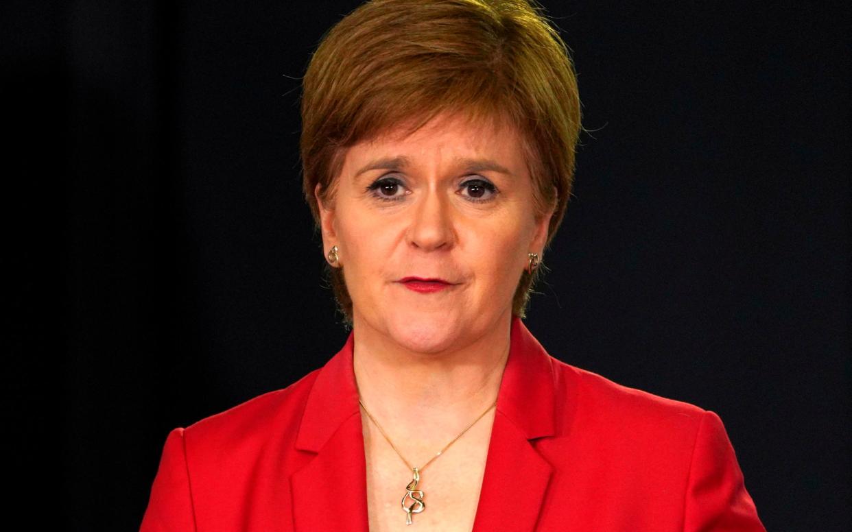 Nicola Sturgeon has faced criticism for the Scottish Government's management of the care sector -  AFP/ AFP