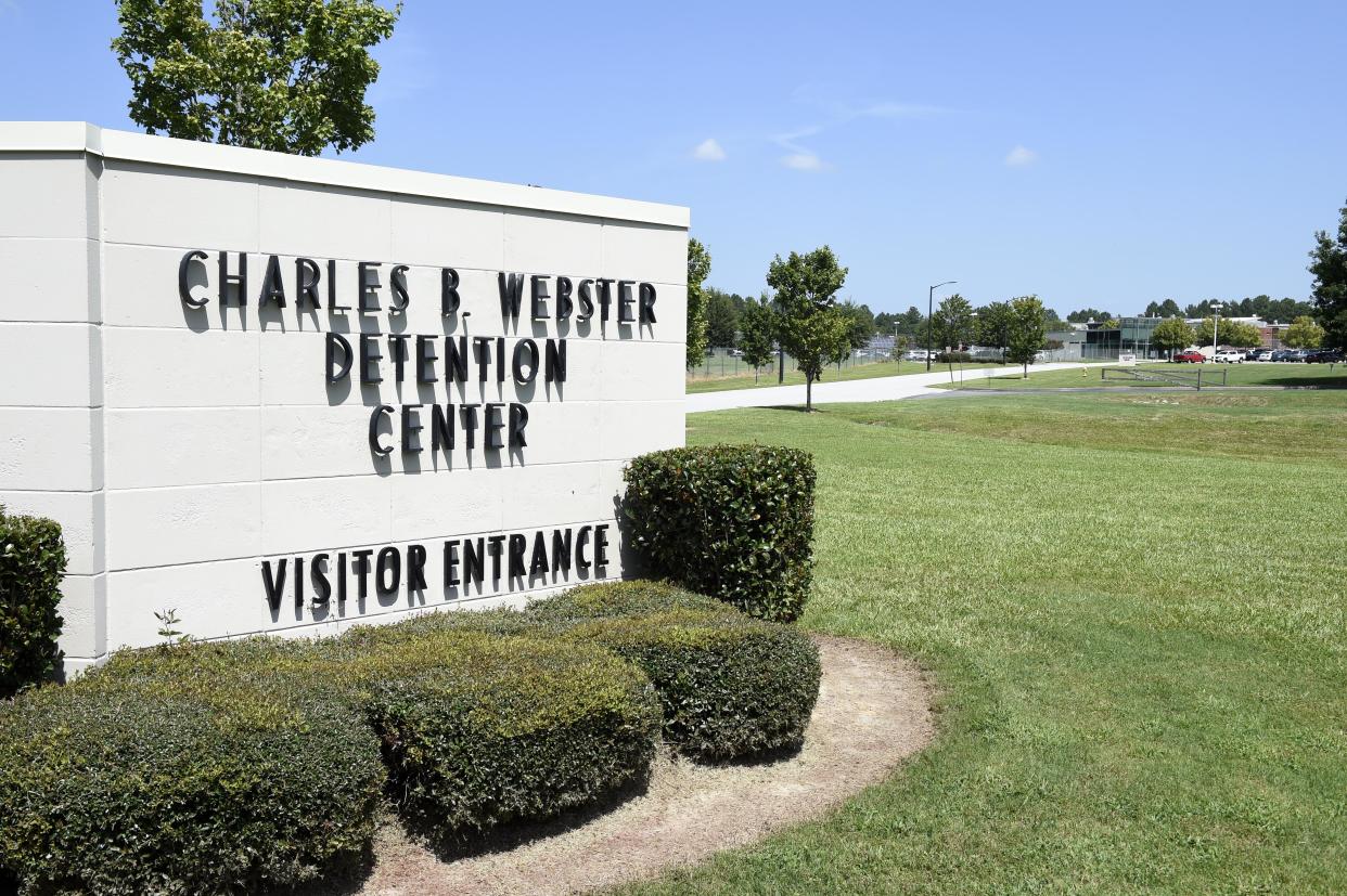 FILE - The Charles B. Webster Detention Center in Augusta, Ga., Thursday morning September 3, 2020.