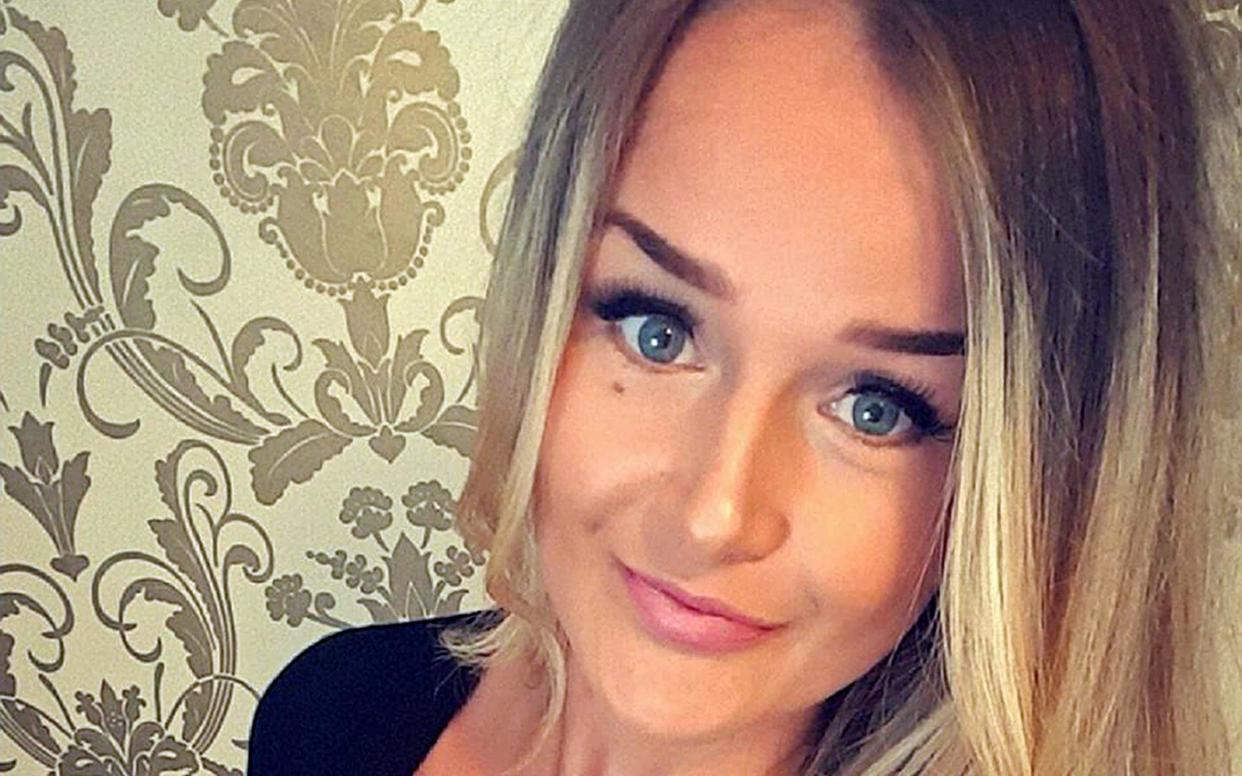 Molly McLaren, who was stabbed to death by her boyfriend, Joshua Stimpson, 25 - PA