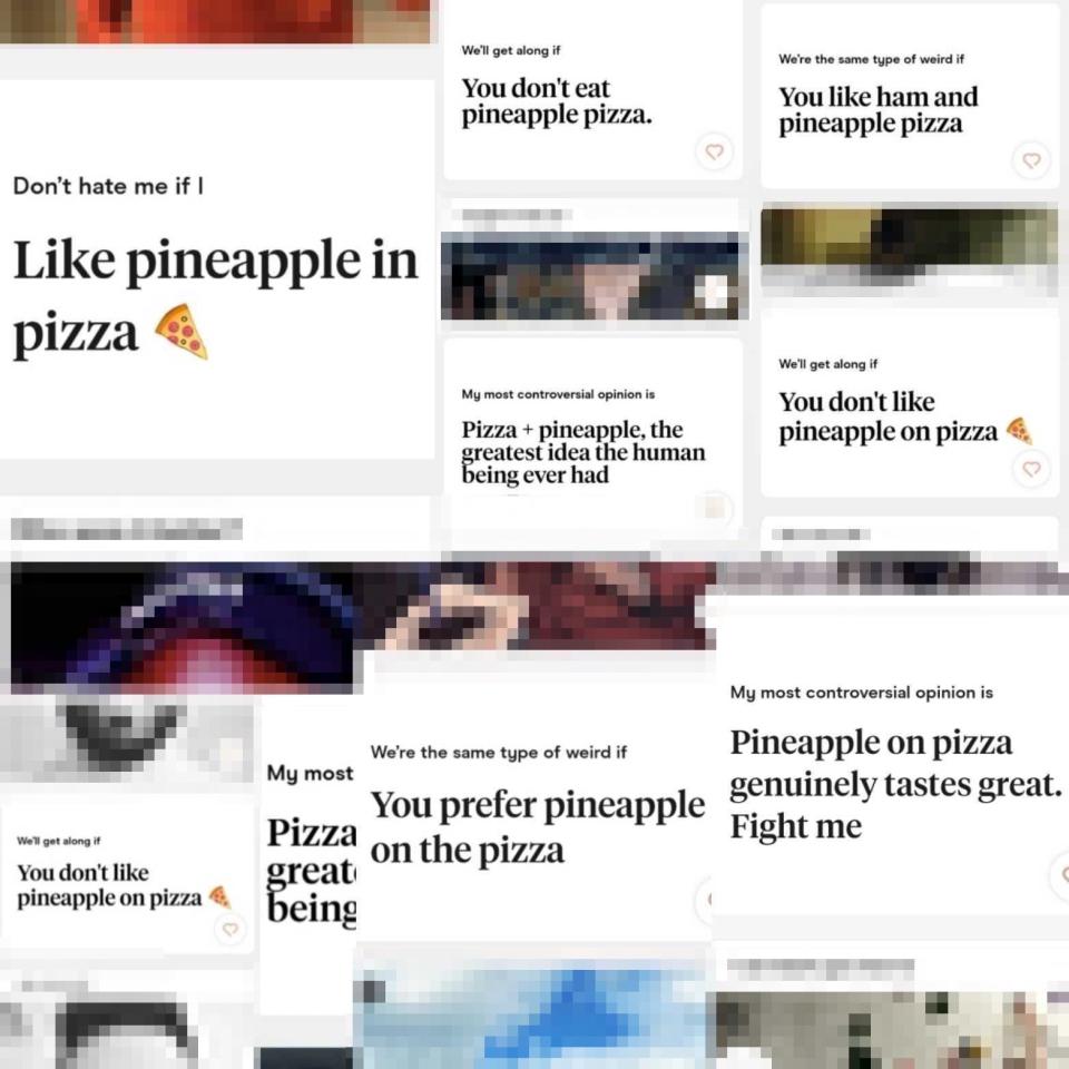 pineapple on pizza