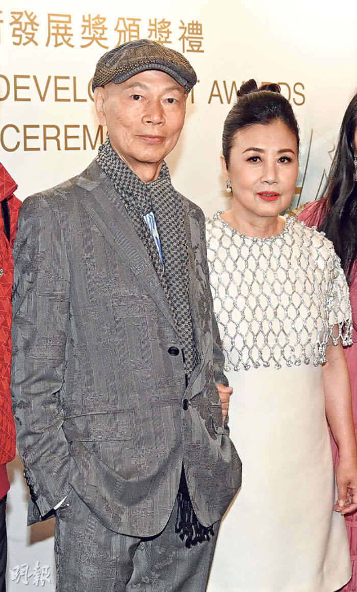 Liza was accompanied by husband Law Kar Ying