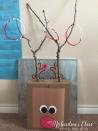 <p>Did somebody say reindeer games? Send the kids out back to find the perfect V-shaped sticks to use as the antlers, then enlist their help in making pipe-cleaner rings and painting a goofy Rudolph face onto a leftover shipping box for a base. </p><p><em><a href="http://www.mrsrichardsonsclass.com/reindeer-holiday-party-freebie/" rel="nofollow noopener" target="_blank" data-ylk="slk:Get the tutorial at Mrs. Richardson's Class »;elm:context_link;itc:0;sec:content-canvas" class="link ">Get the tutorial at Mrs. Richardson's Class »</a></em><br></p>