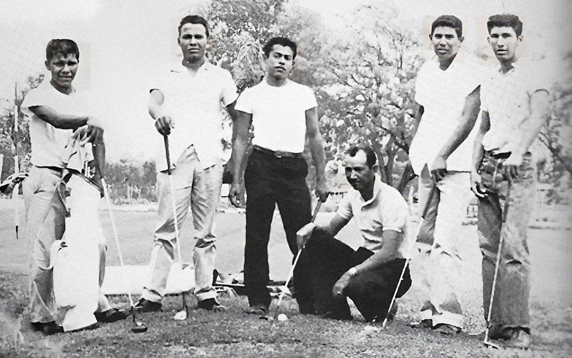 San Felipe High School men’s golf team 1957.