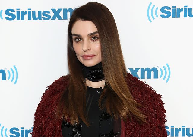 <p>Monica Schipper/Getty</p> Aimee Osbourne visits SiriusXM Studios on April 2, 2015 in New York City.