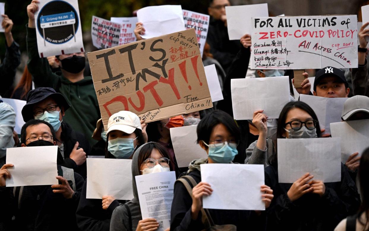 Zero-Covid Protests - William West/AFP