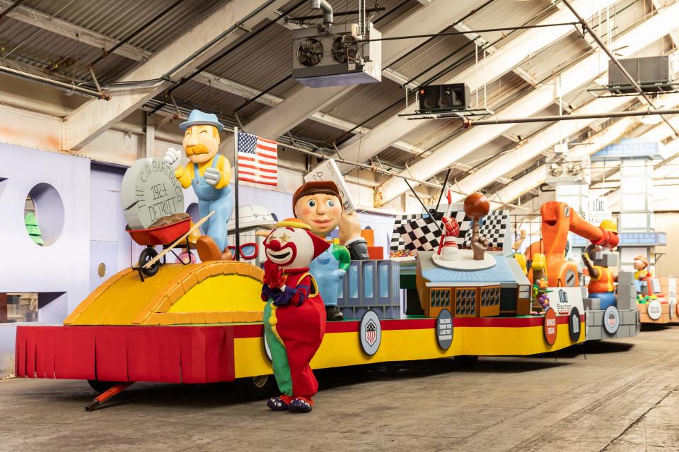 A new Barton Malow float for America's Thanksgiving Parade in Detroit was to be unveiled Nov. 3, 2023. The float is over 100 feet long and its theme is Building Today for a Better Tomorrow. It is among three new floats planned for the 2023 parade.