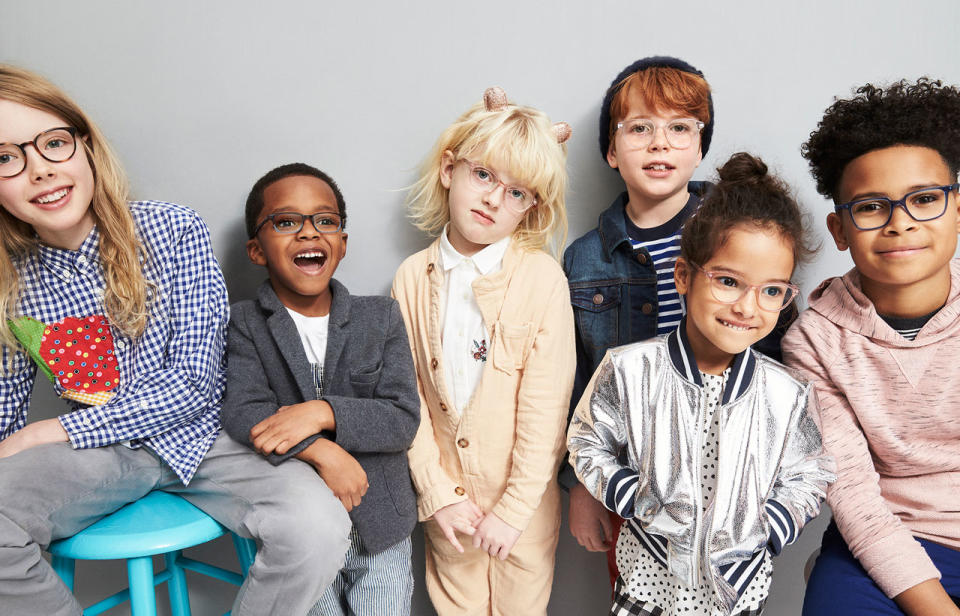 Warby Parker launches kids eyewear for the first time, available only in New York City. (Photo: Courtesy of Warby Parker)