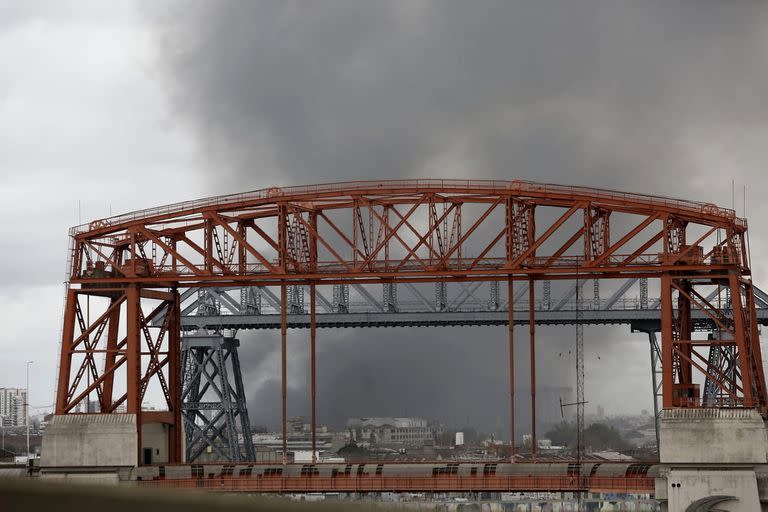 Incendio en Dock Sud; Avellaneda