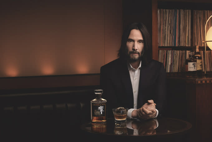 Reeves is starring in a series of documentary shorts in collaboration with the House of Suntory. (Photo: House of Suntory)