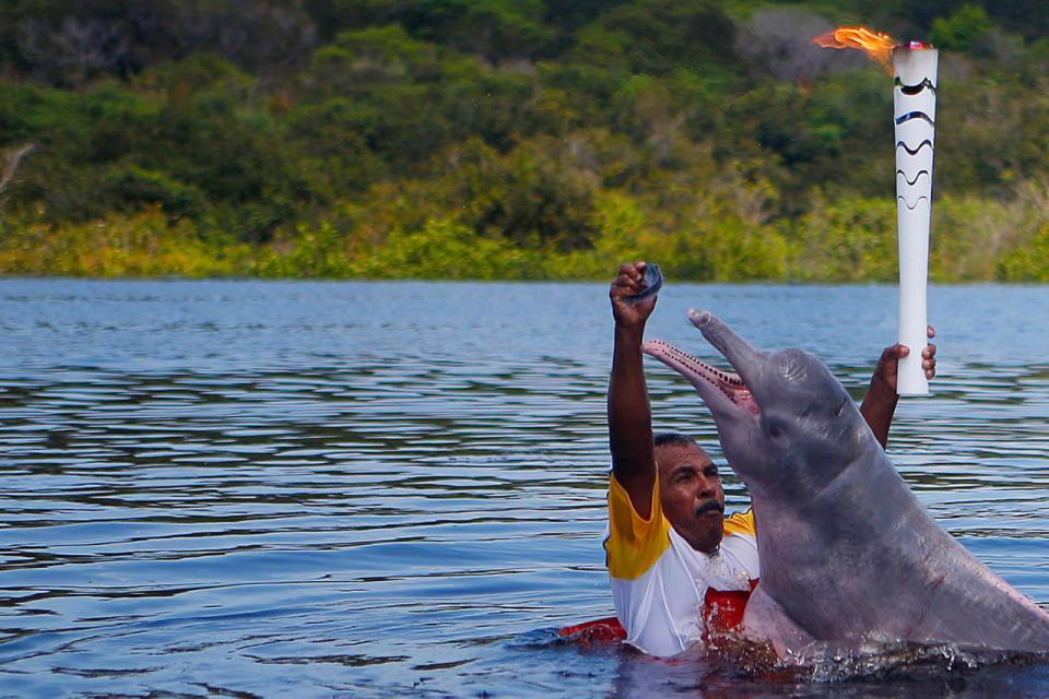 Brazil’s Olympic torch relay