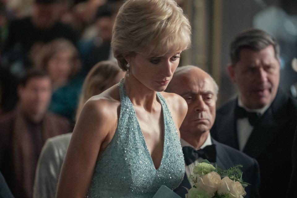 Elizabeth Debicki as Diana, Princess of Wales from season five of The Crown (Keith Bernstein/Netflix/PA) (PA Media)