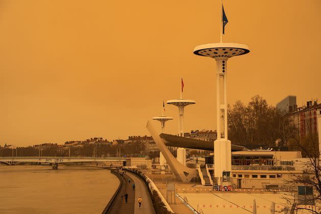 <p>Photo prise à Lyon le 6 février 2021.</p>