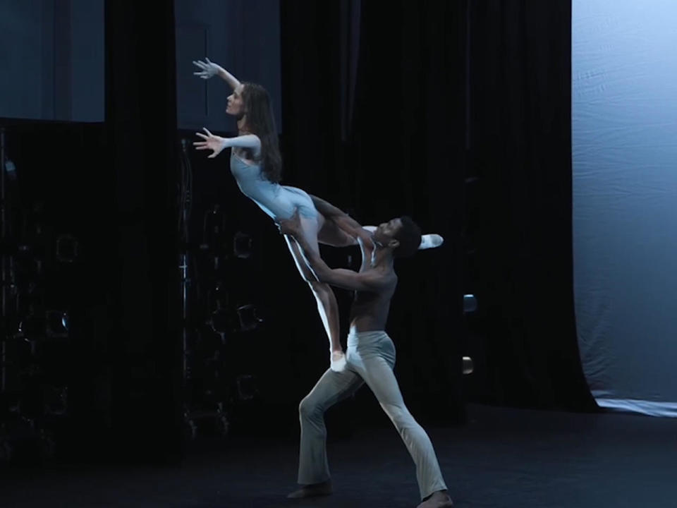 Unity Phelan, a soloist with the New York City Ballet, and Calvin Royal III, a principal dancer with American Ballet Theatre, perform 
