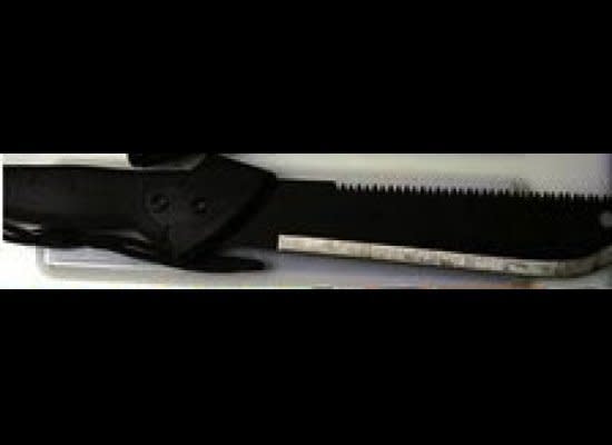 <a href="http://blog.tsa.gov/2012/01/tsa-week-in-review-gassed-up-chainsaw.html" target="_hplink">Found in San Diego in January</a>.