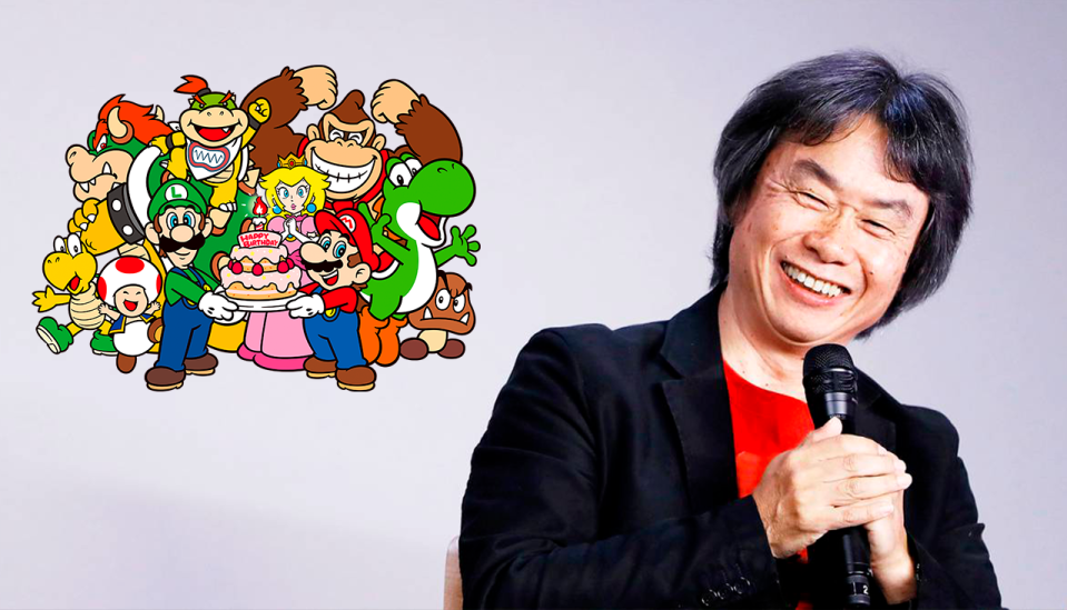 Celebremos los 70 años de Shigeru Miyamoto