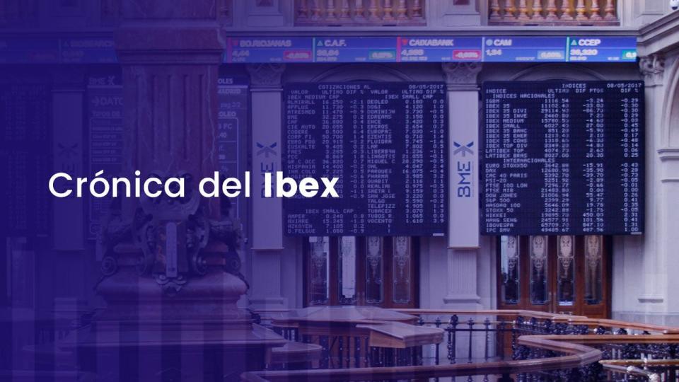 El Ibex 35 se gira, recupera los 8700 puntos. Caixabank y BBVA, en positivo