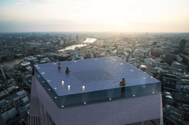 Infinity pool planned for London