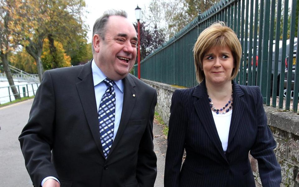 Alex Salmond and Nicola Sturgeon are at war - PA
