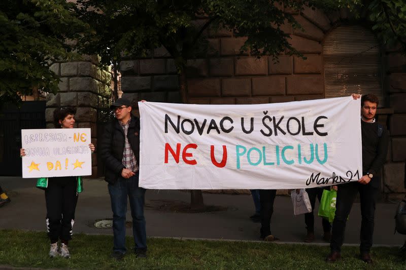 Protest "Serbia against violence" in Belgrade