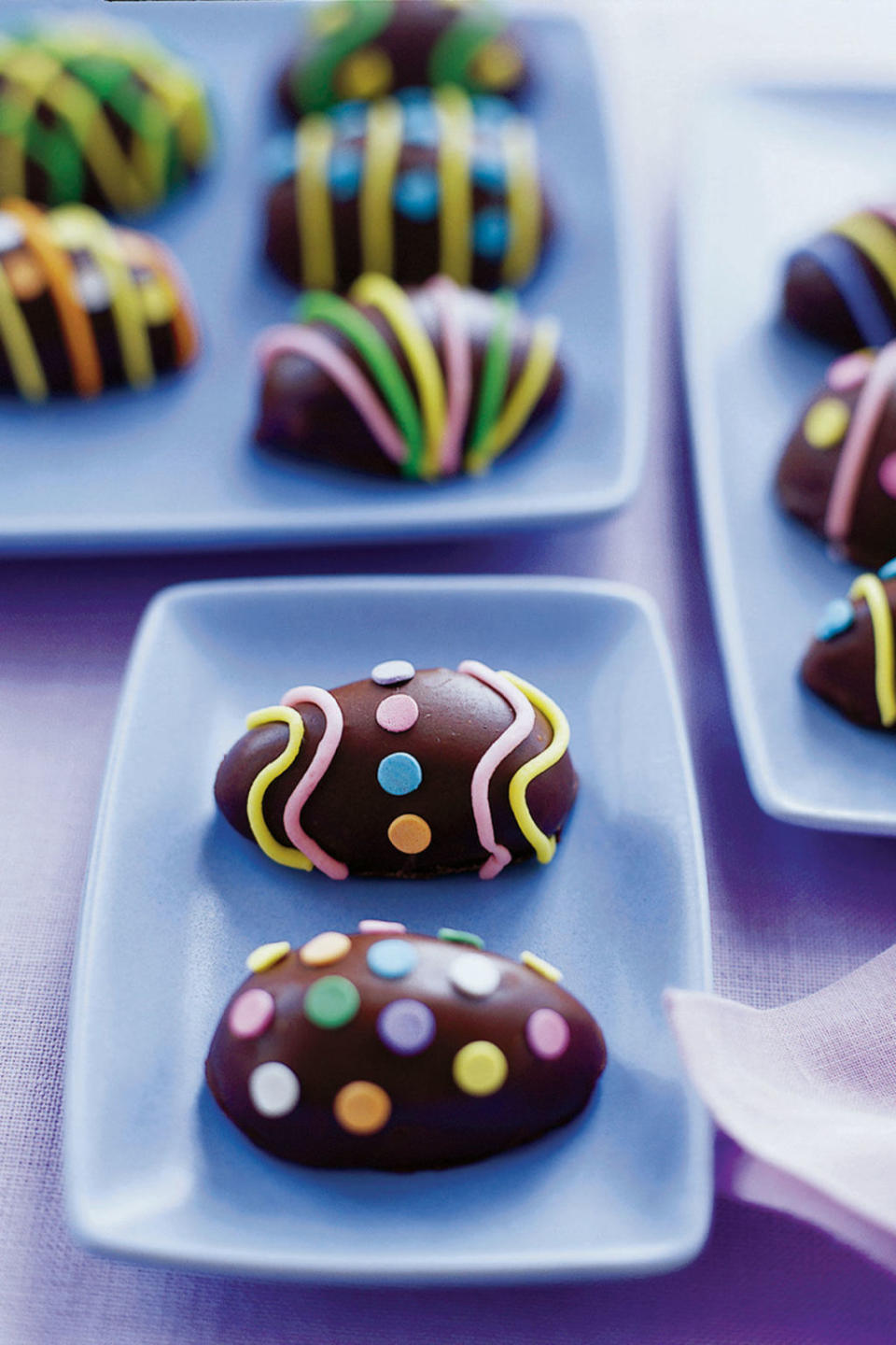 Chocolate-Covered Candy Eggs