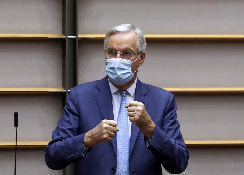 European Parliament plenary session State of the Union in Brussels