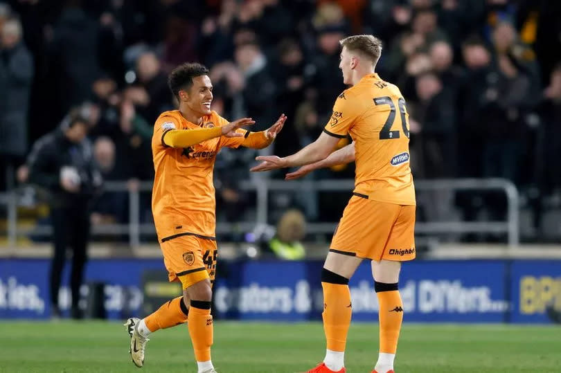 Hull City wore their all-amber strip against Ipswich Town on Saturday night -Credit:Richard Sellers/PA Wire