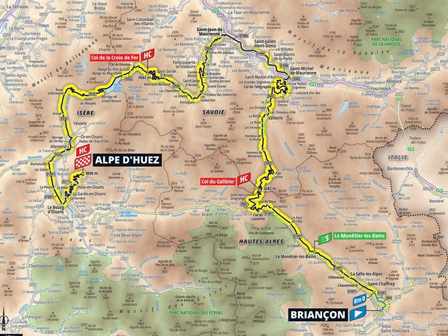 Stage 12 promises to provide a thrilling finish on Alpe d’Huez (letour)