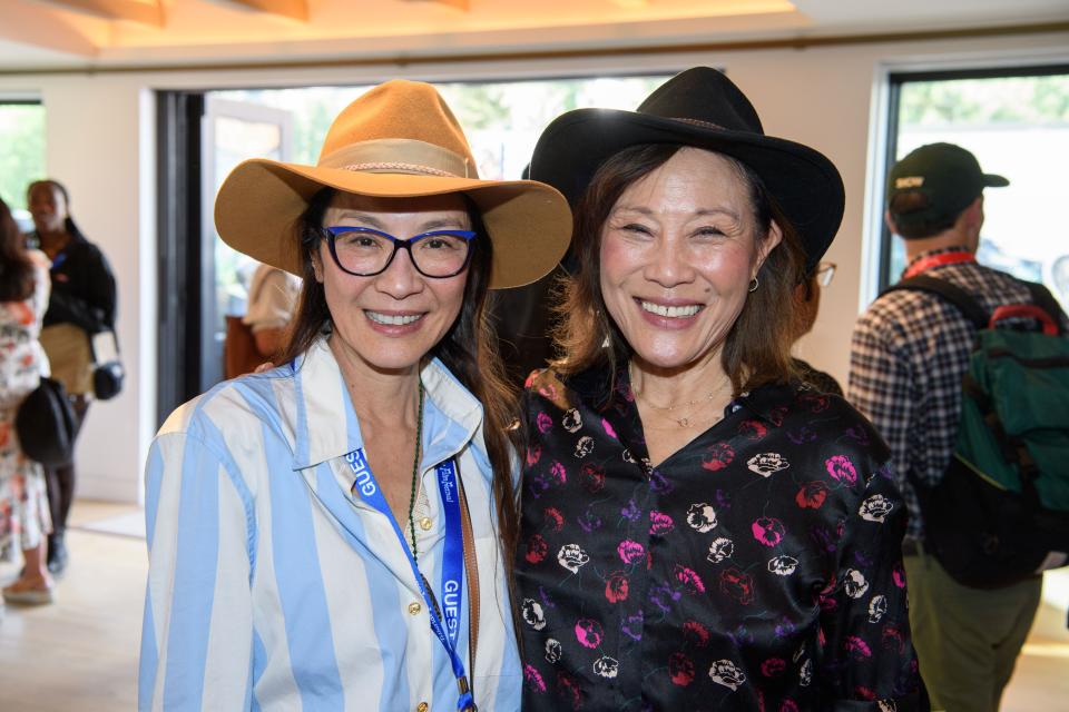 Michelle Yeoh, left, and Janet Yang - Credit: AMPAS